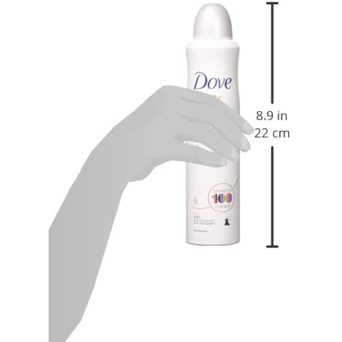 Dove body spray Anti-Perspirant/Anit-Transpirant (250ml/8.5oz, Invisible dry) - Image 3